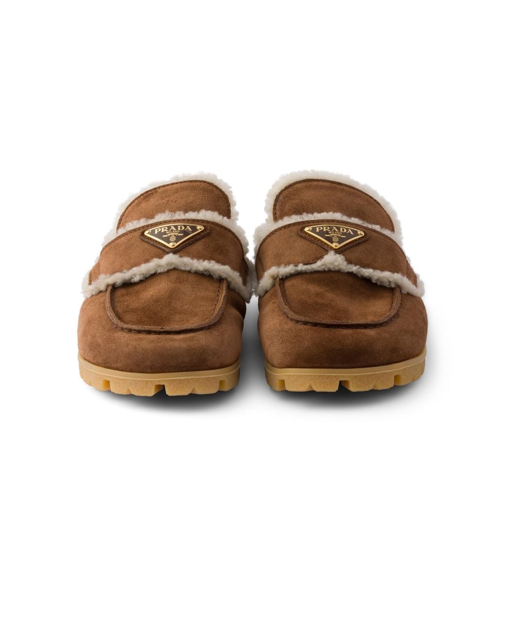 Sabot di Prada in Brown