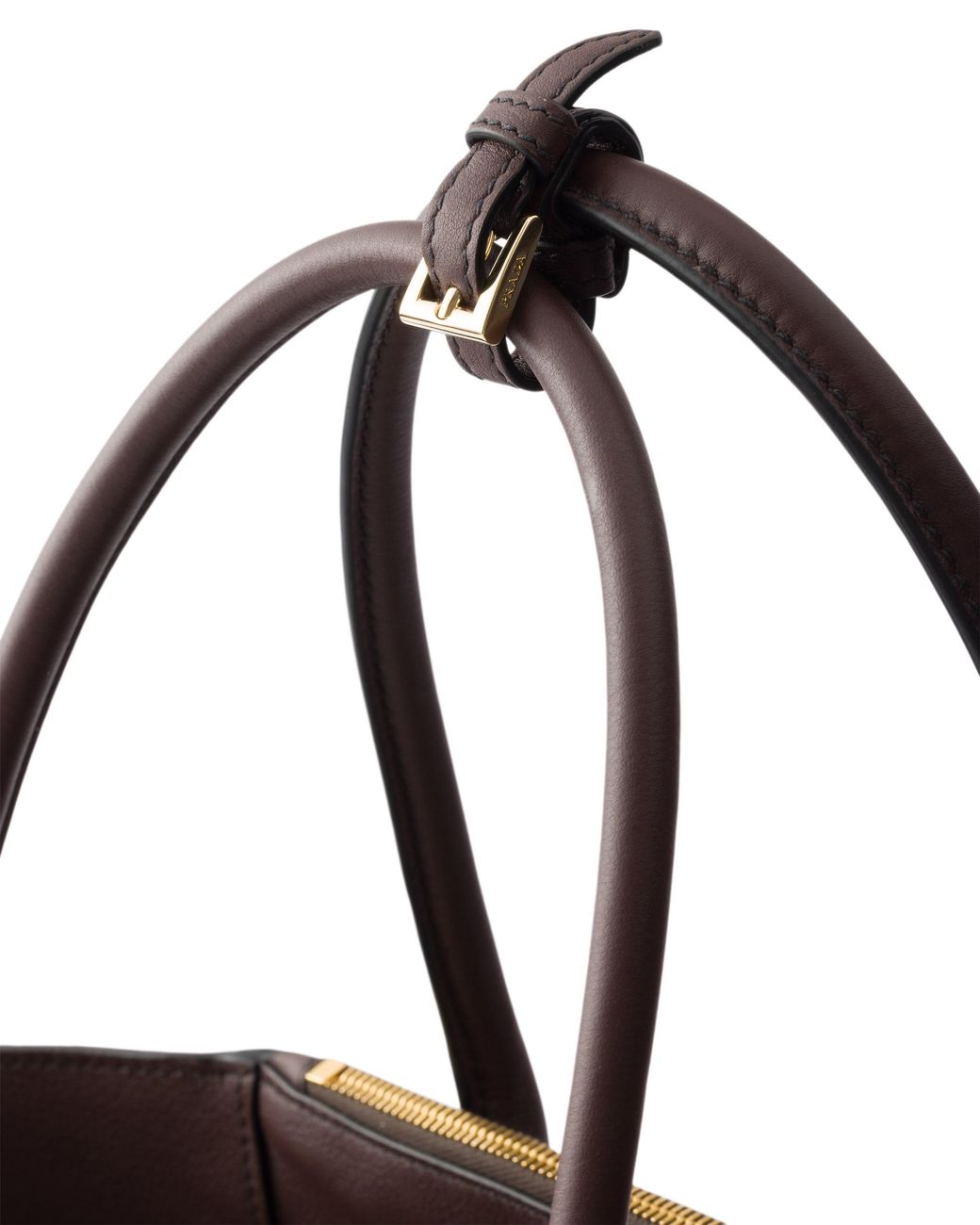 Prada Brown Nova Large Leather Tote Bag