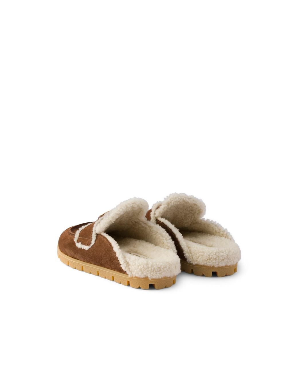 Sabot di Prada in Brown