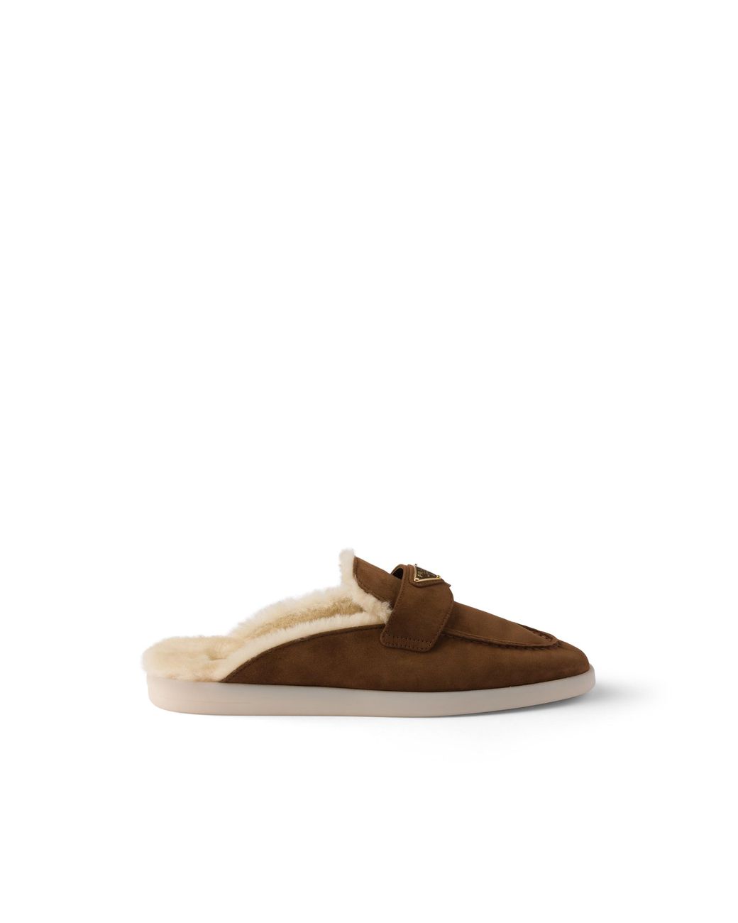 Sabot di Prada in Brown