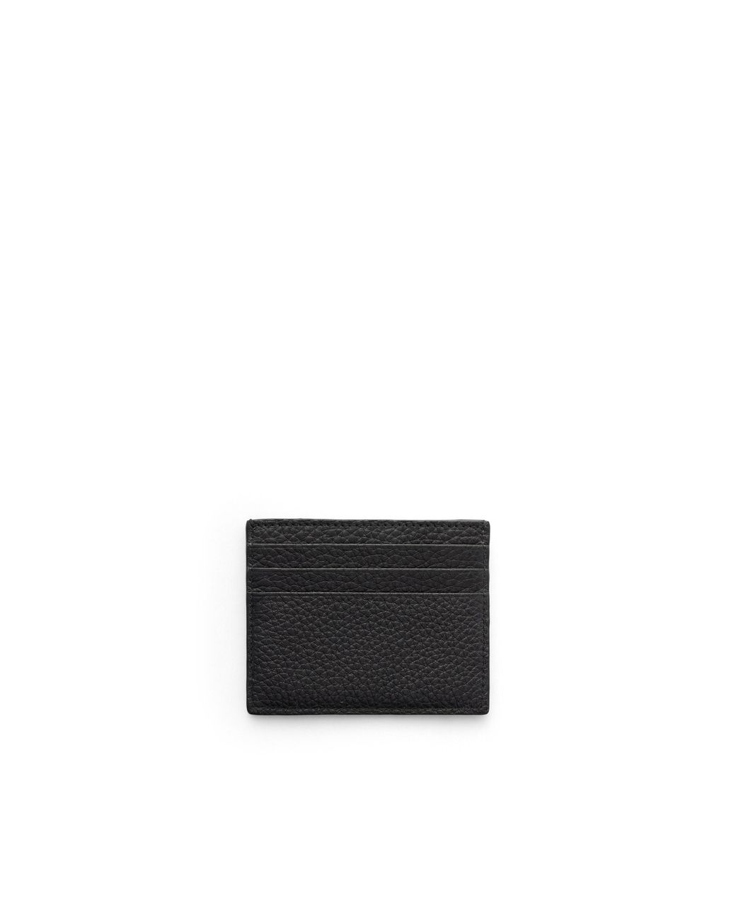 Prada White Leather Card Holder for men