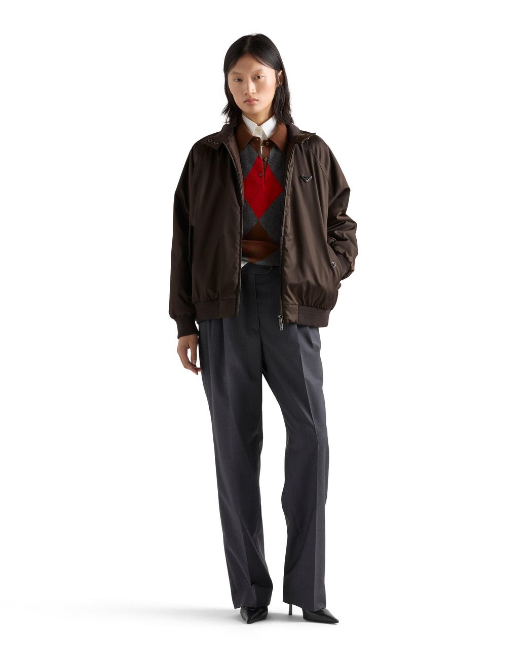Prada Black Re-Nylon Blouson Jacket