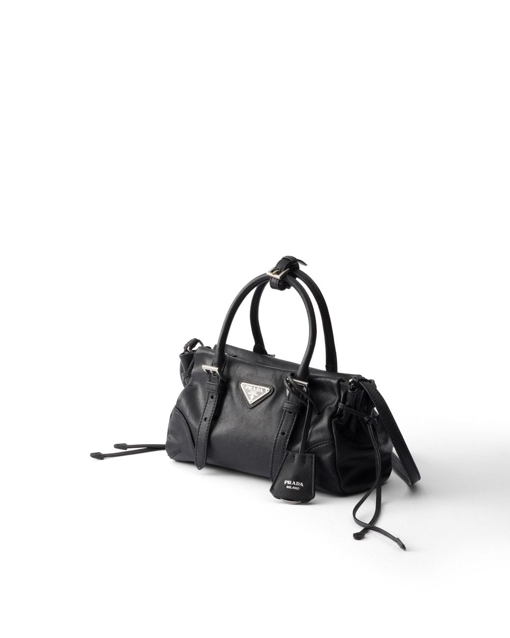Prada Black Karin Small Leather Bag