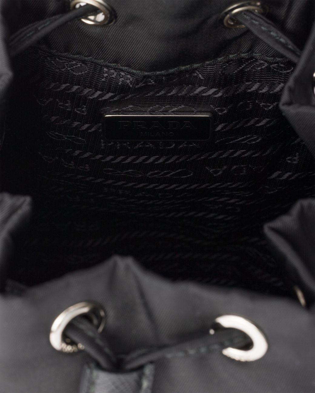 Pouch Re-Nylon di Prada in Black