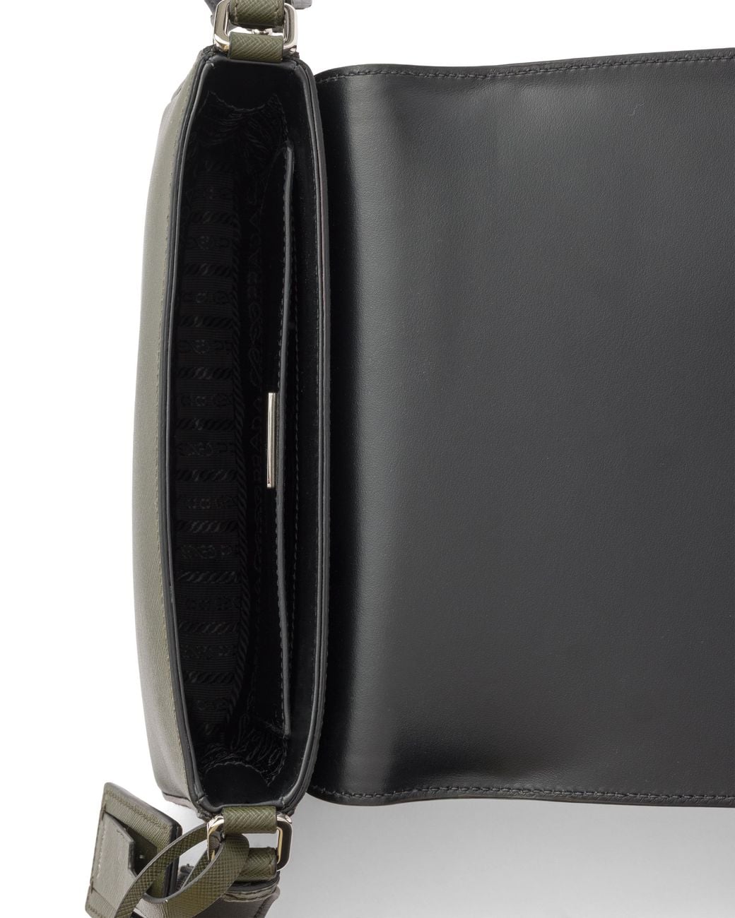 Prada Black Saffiano Leather Shoulder Bag for men