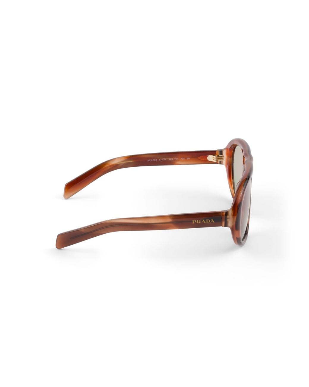 Prada Multicolor Shadowplay Sunglasses, Color Oak