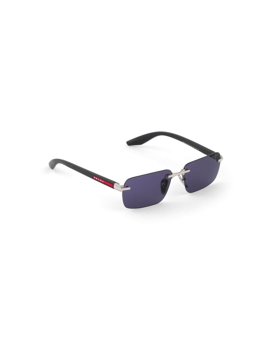 Prada Purple Linea Rossa Sunglasses for men