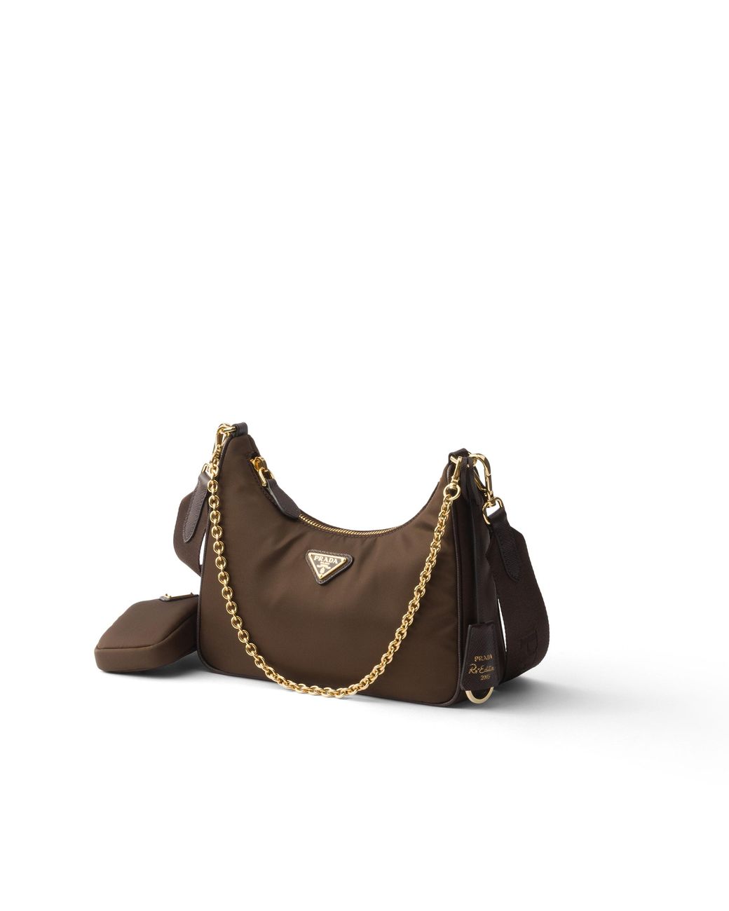 Prada Brown Re-Edition 2005 Re-Nylon Bag