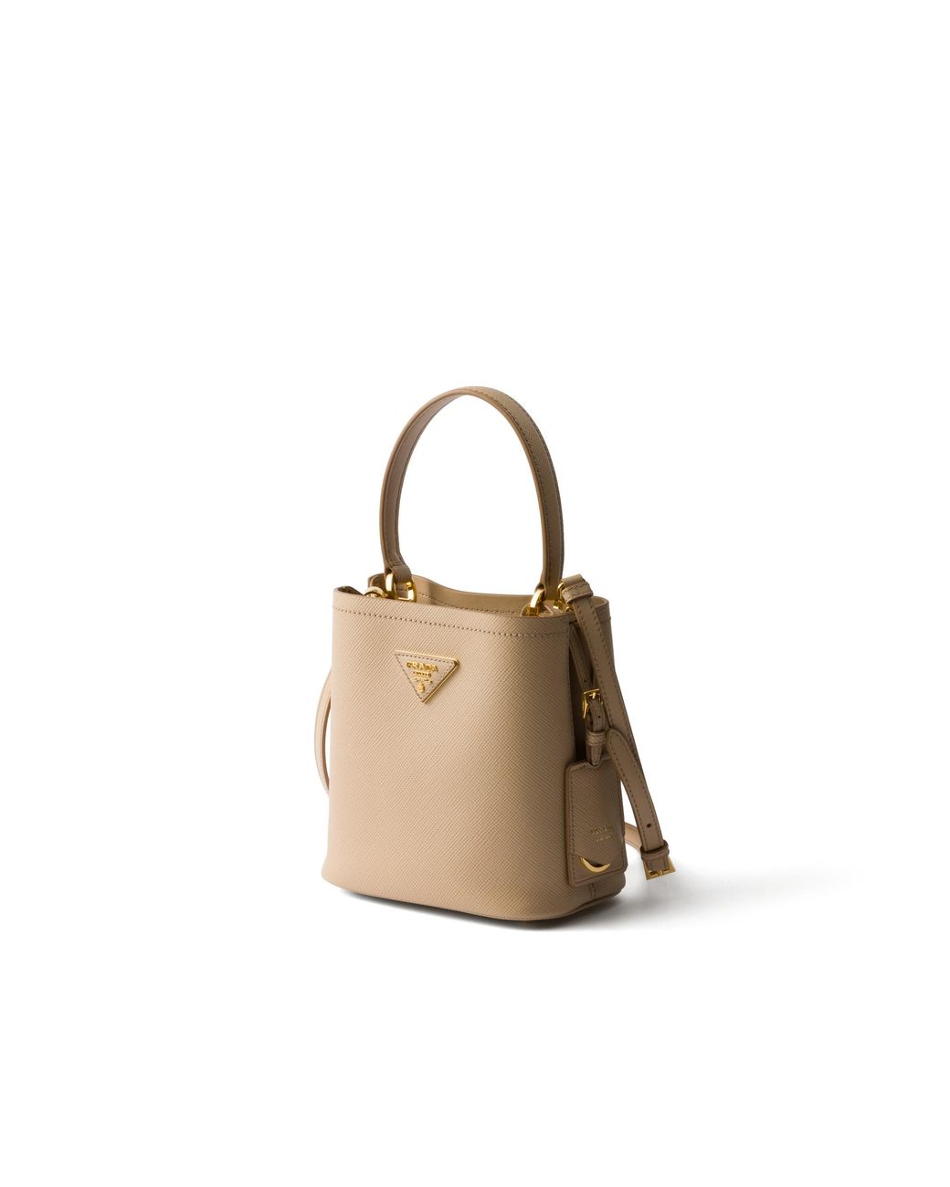 Borsa Panier Mini di Prada in White