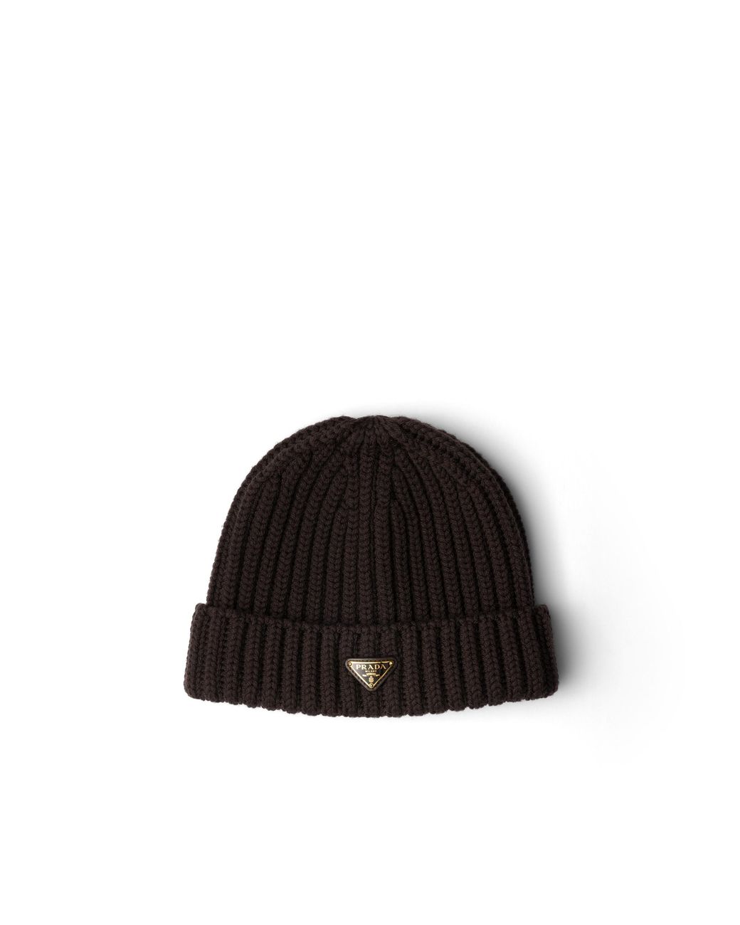 Prada Black Wool Beanie