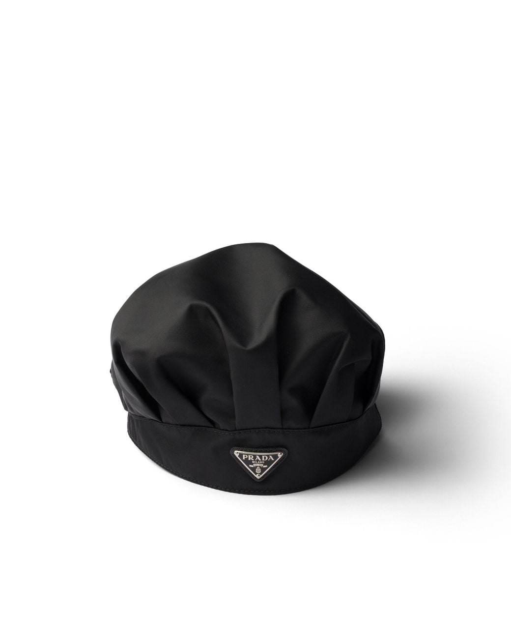 Prada Black Re-Nylon Cap for men
