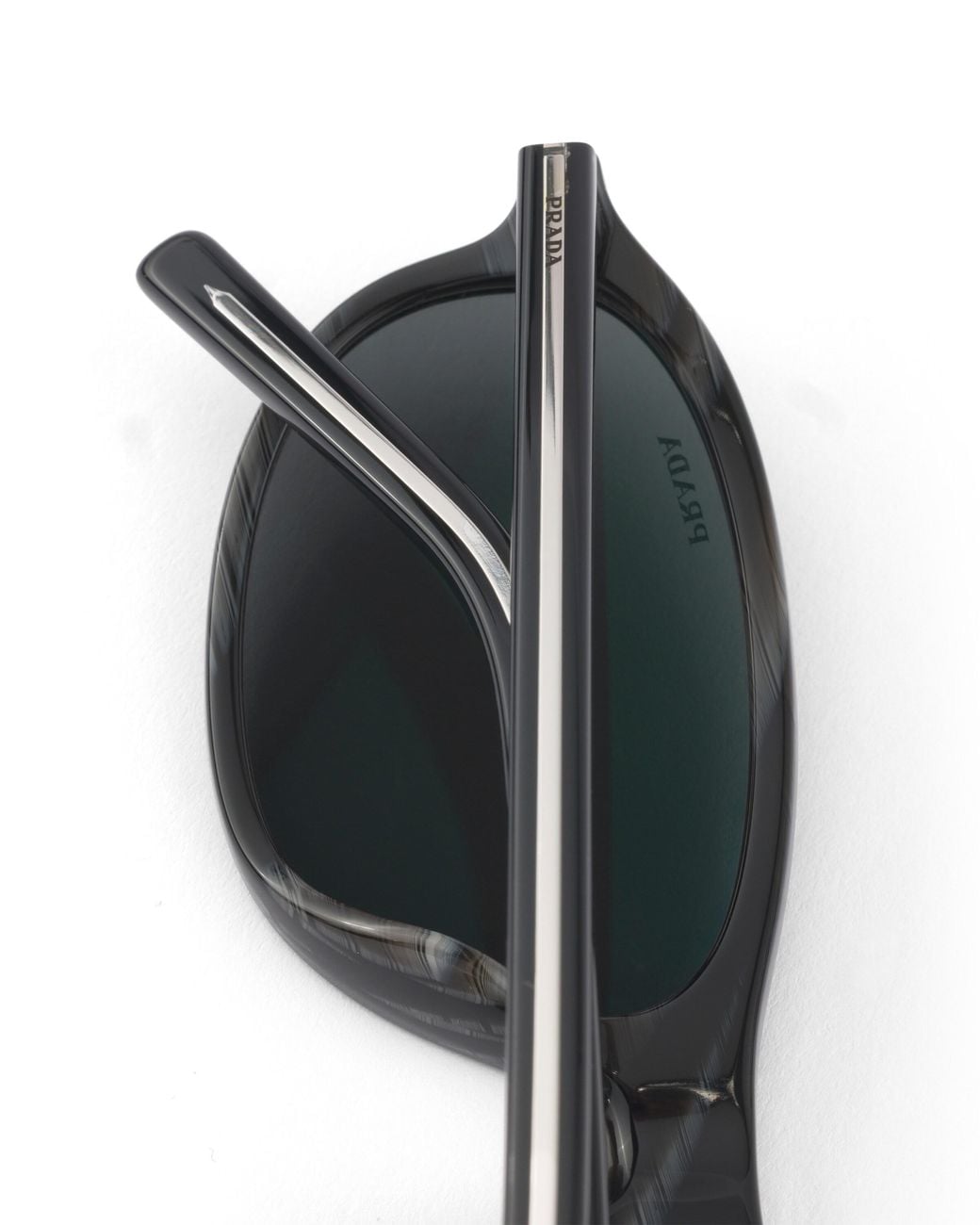 Prada Multicolor Sunglasses With The Iconic Metal Plaque