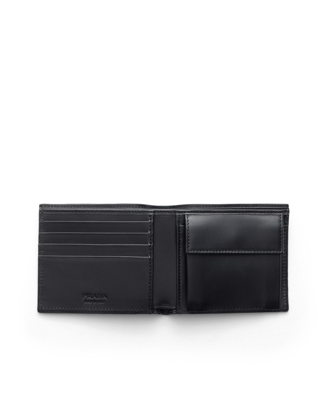 Prada White Leather Wallet for men