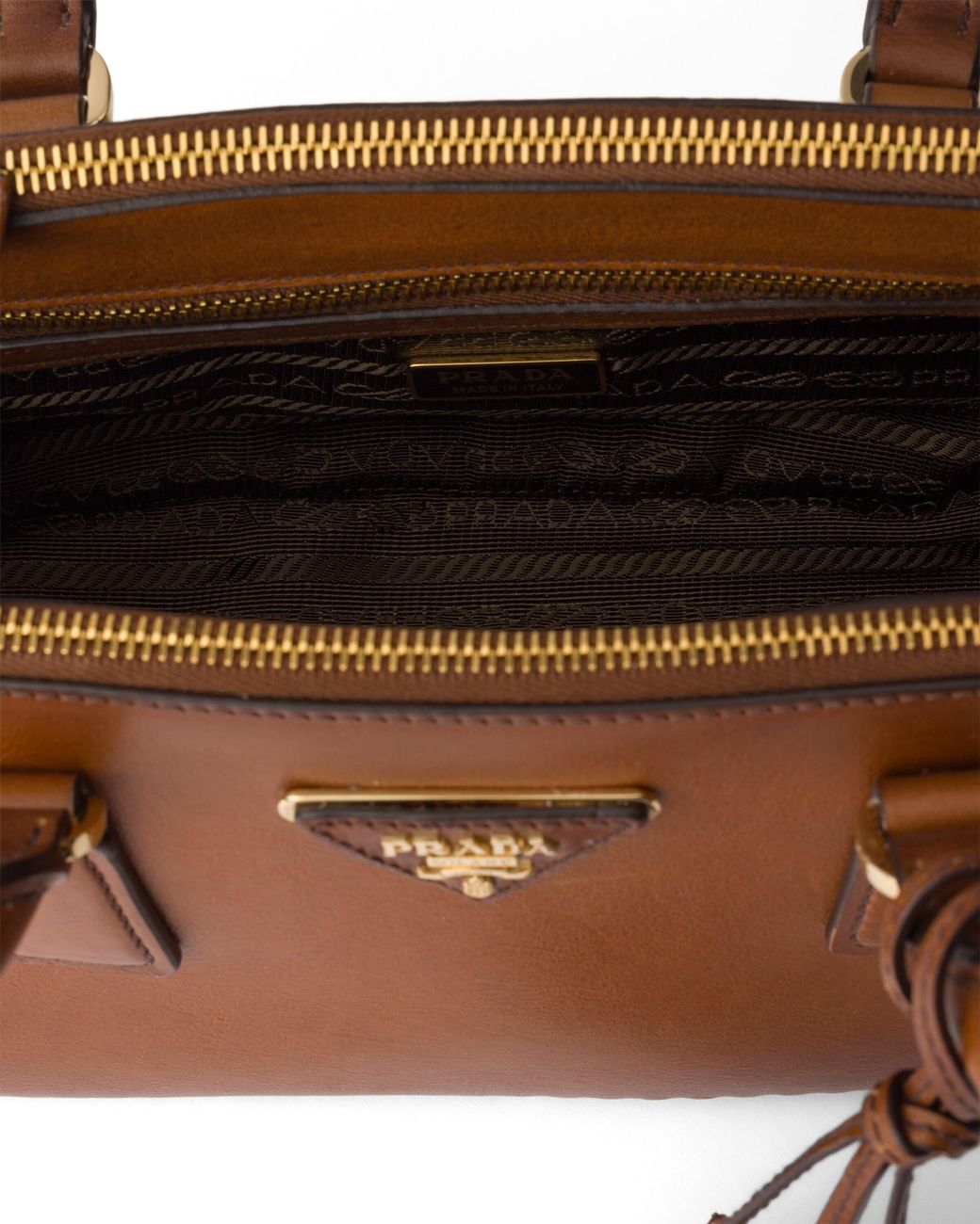 Prada Brown Galleria Medium Leather Bag