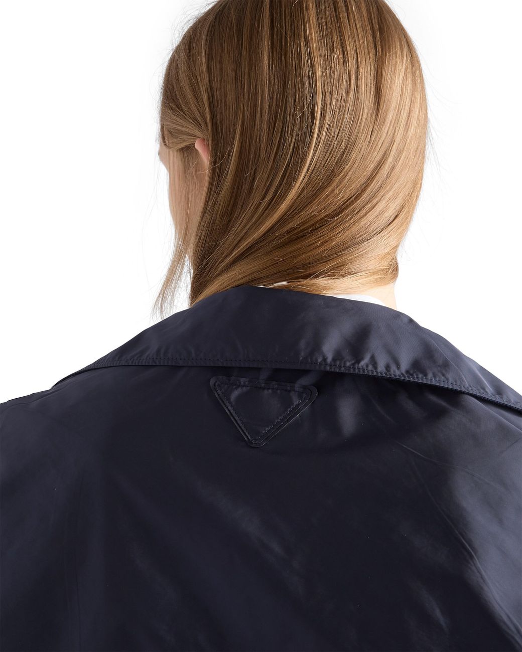 Prada Blue Reversible Jersey Blouson Jacket