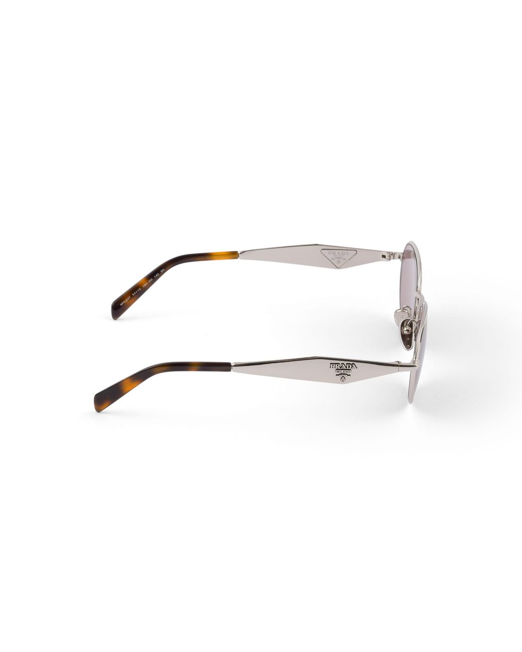 Prada Pink Sunglasses With Logo, Mauve