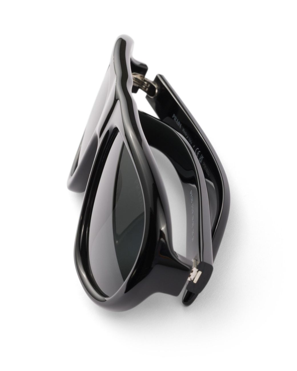 Prada Gray Shadowplay Sunglasses