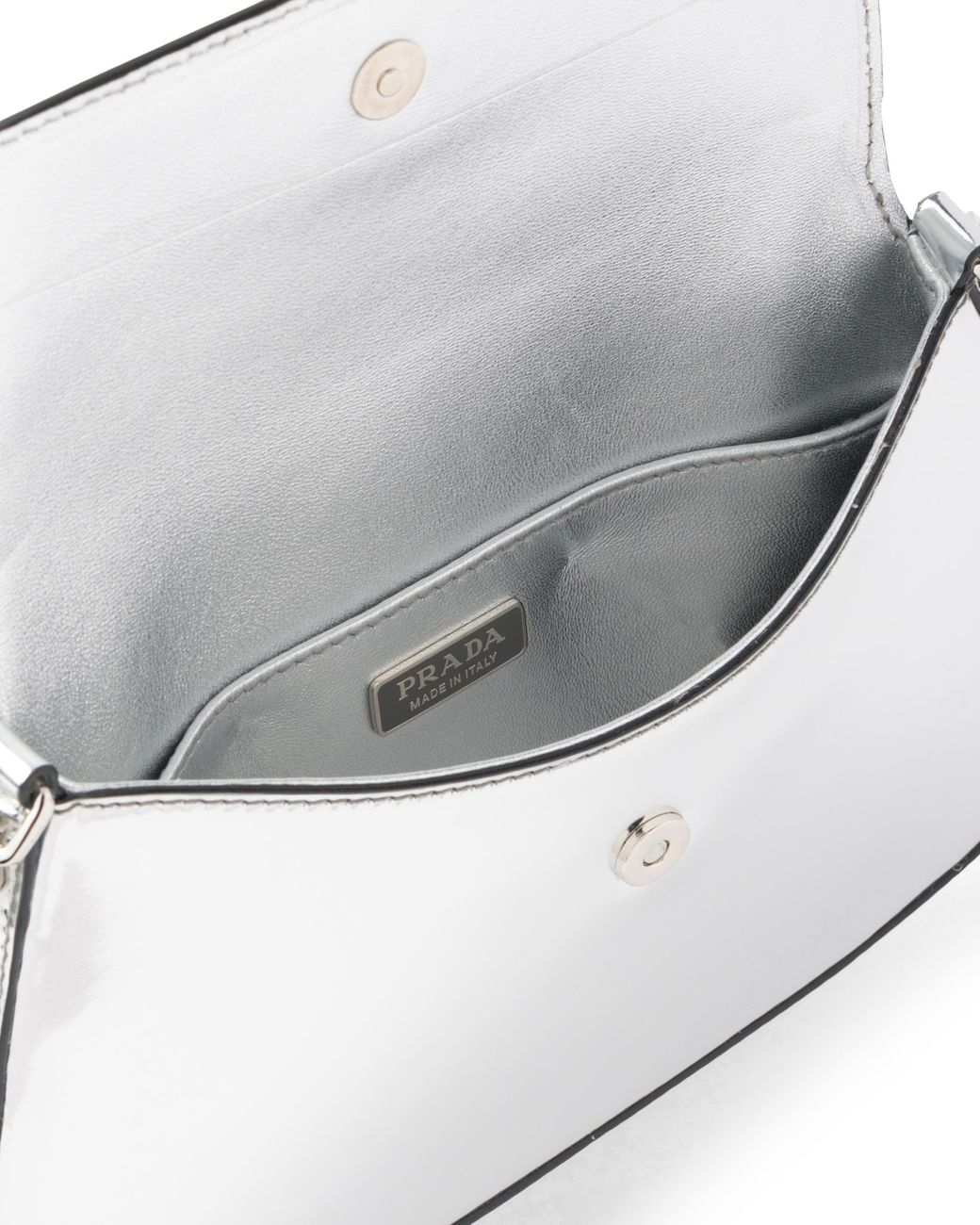 Prada Cleo Brushed Leather Shoulder Bag With Flap in