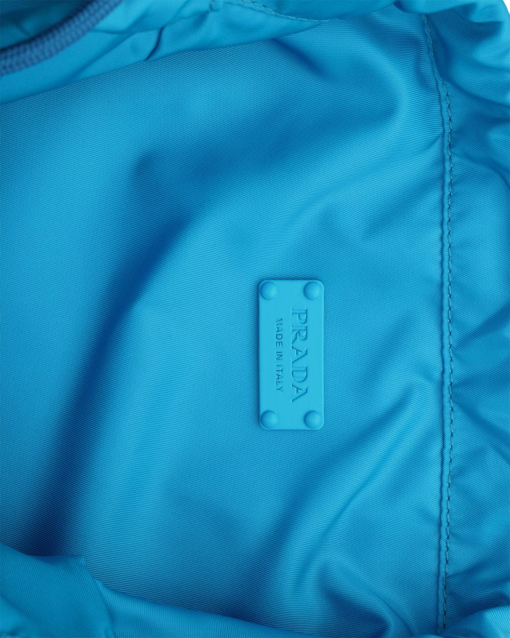 Prada Blue Re-Nylon Drawstring Backpack
