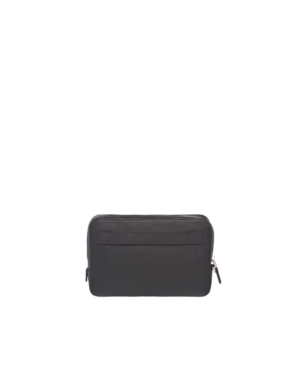 Prada White Saffiano Leather Clutch for men
