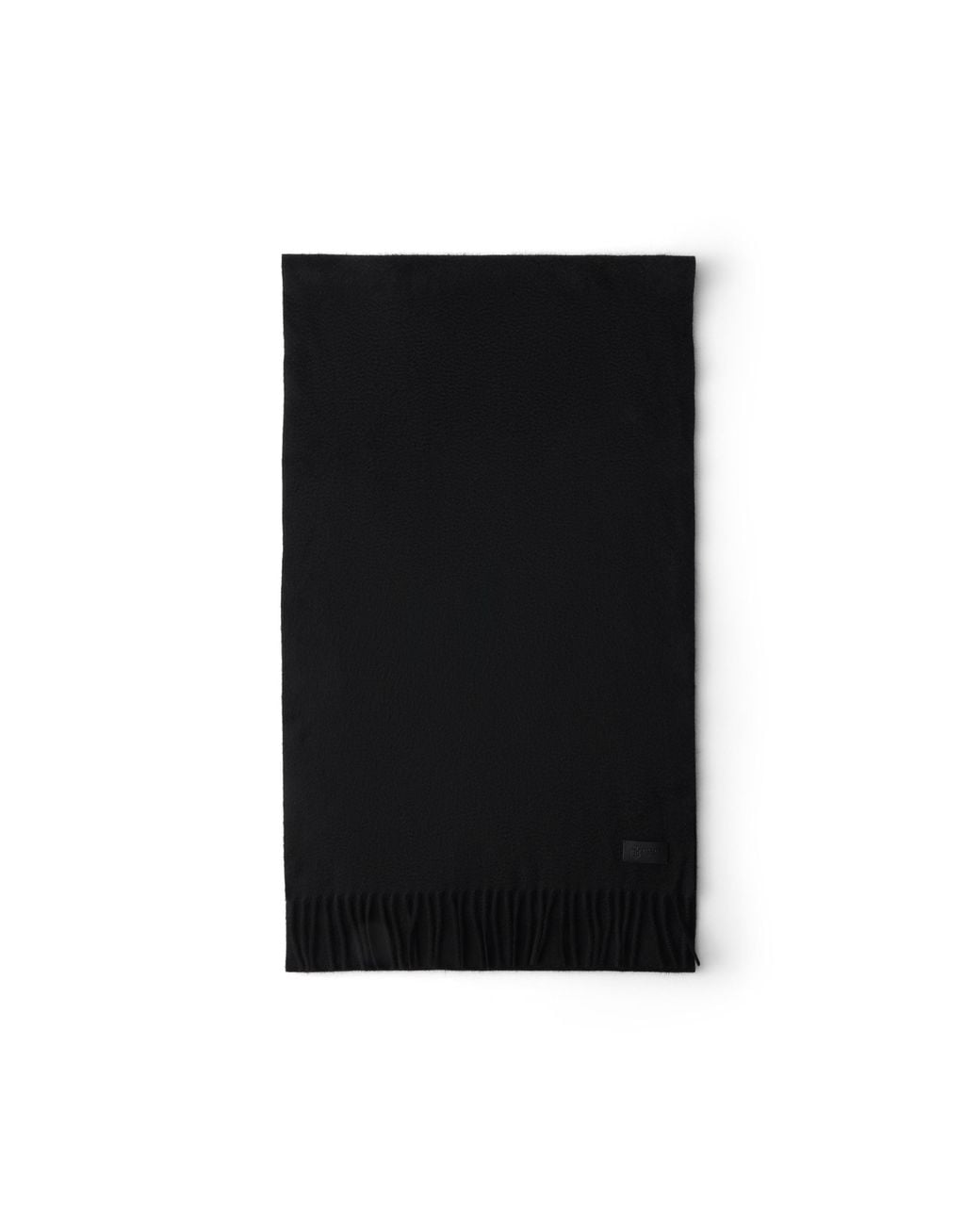 Prada Black Cashmere Scarf