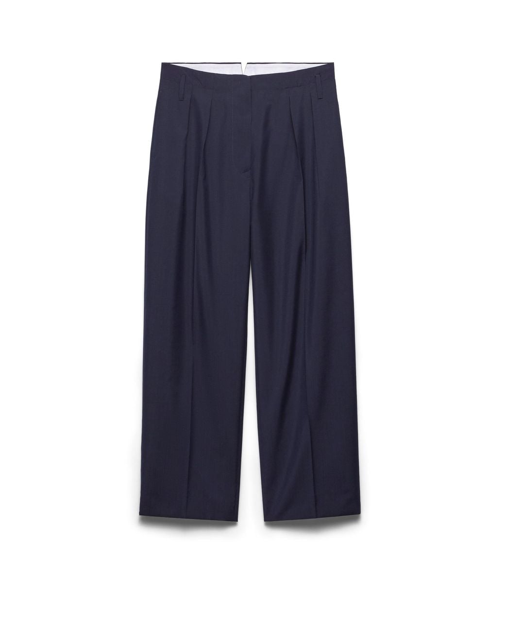 Prada Blue Light Mohair Pants