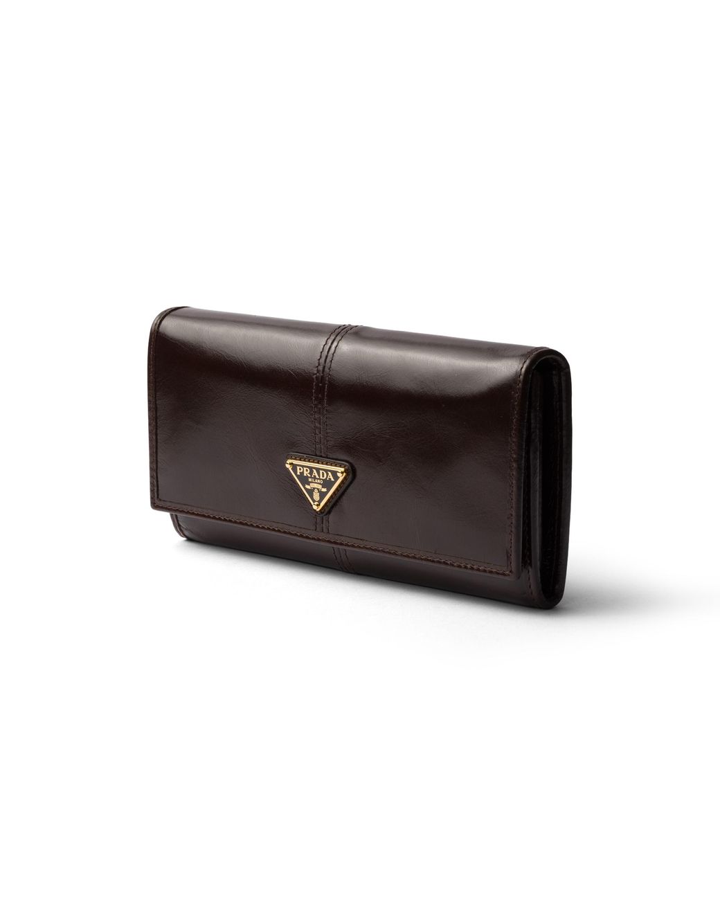 Prada White Large Leather Wallet