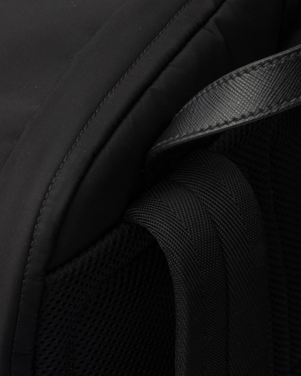 Mochila Re-Nylon Prada de hombre de color Black