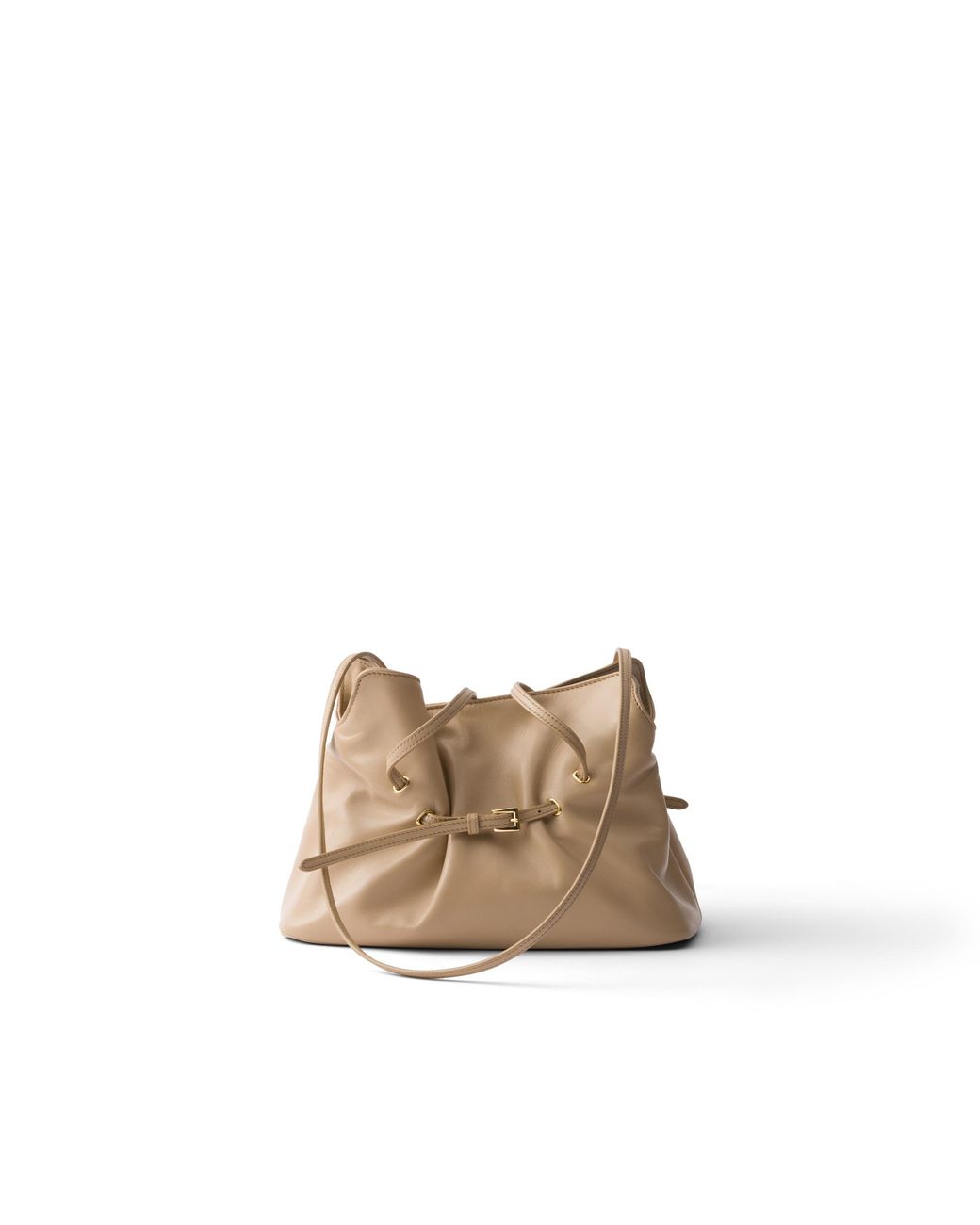 Prada Natural Dada Small Nappa Leather Bag