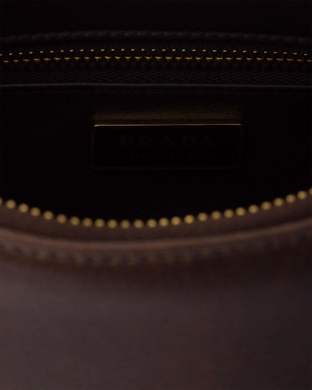 Borsa A Spalla Aimée Medium di Prada in Brown