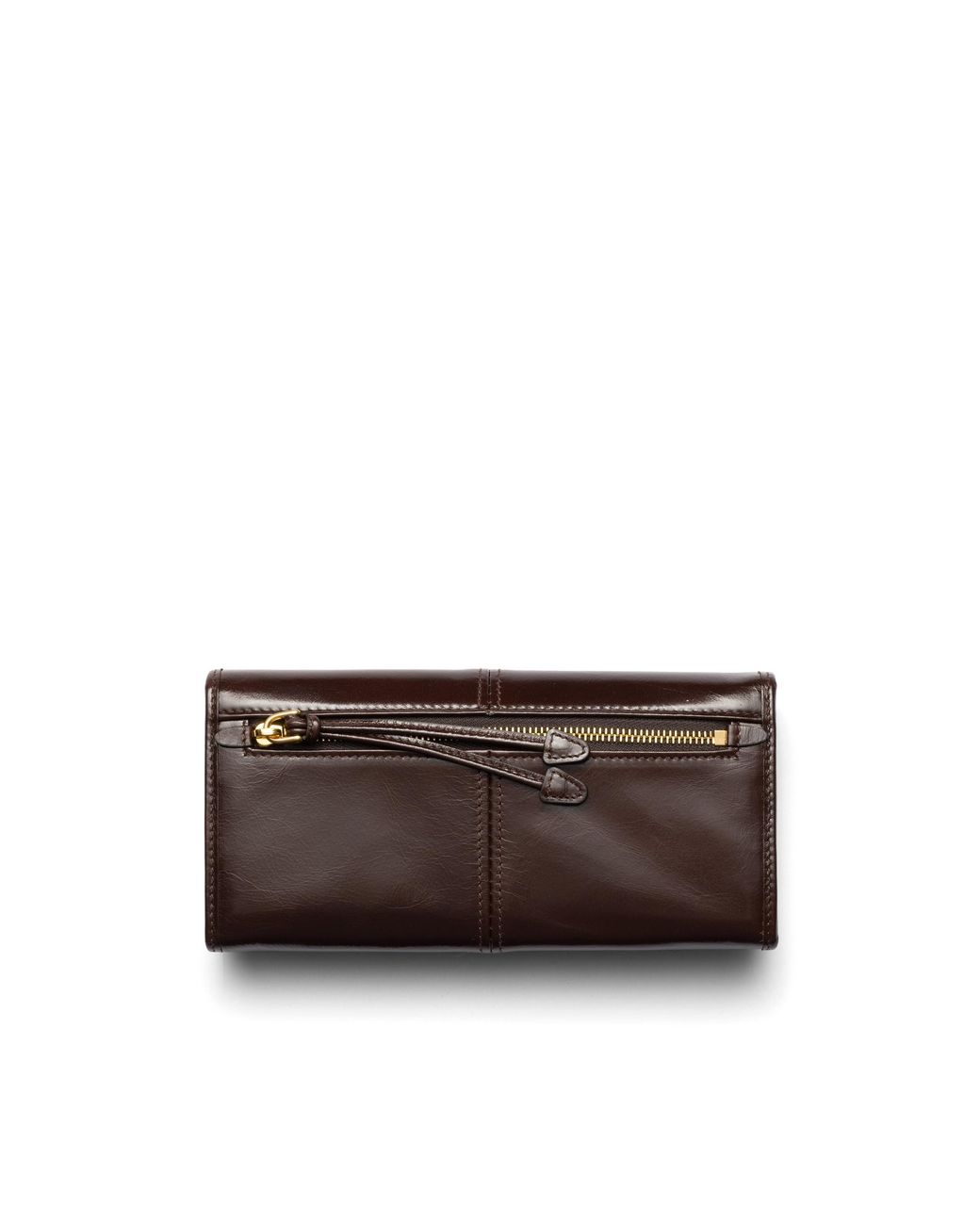 Prada White Large Leather Wallet