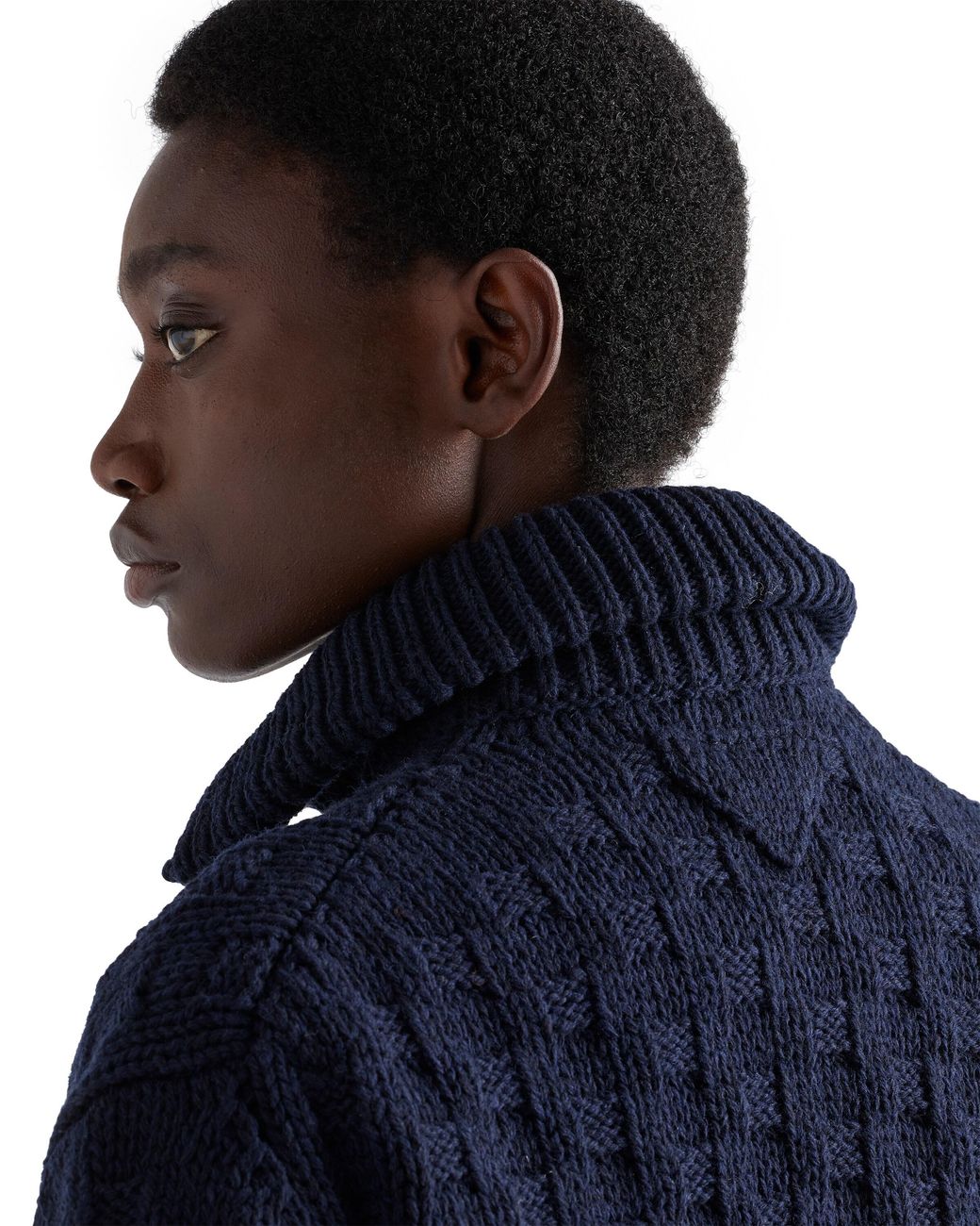 Prada Blue Wool Cardigan