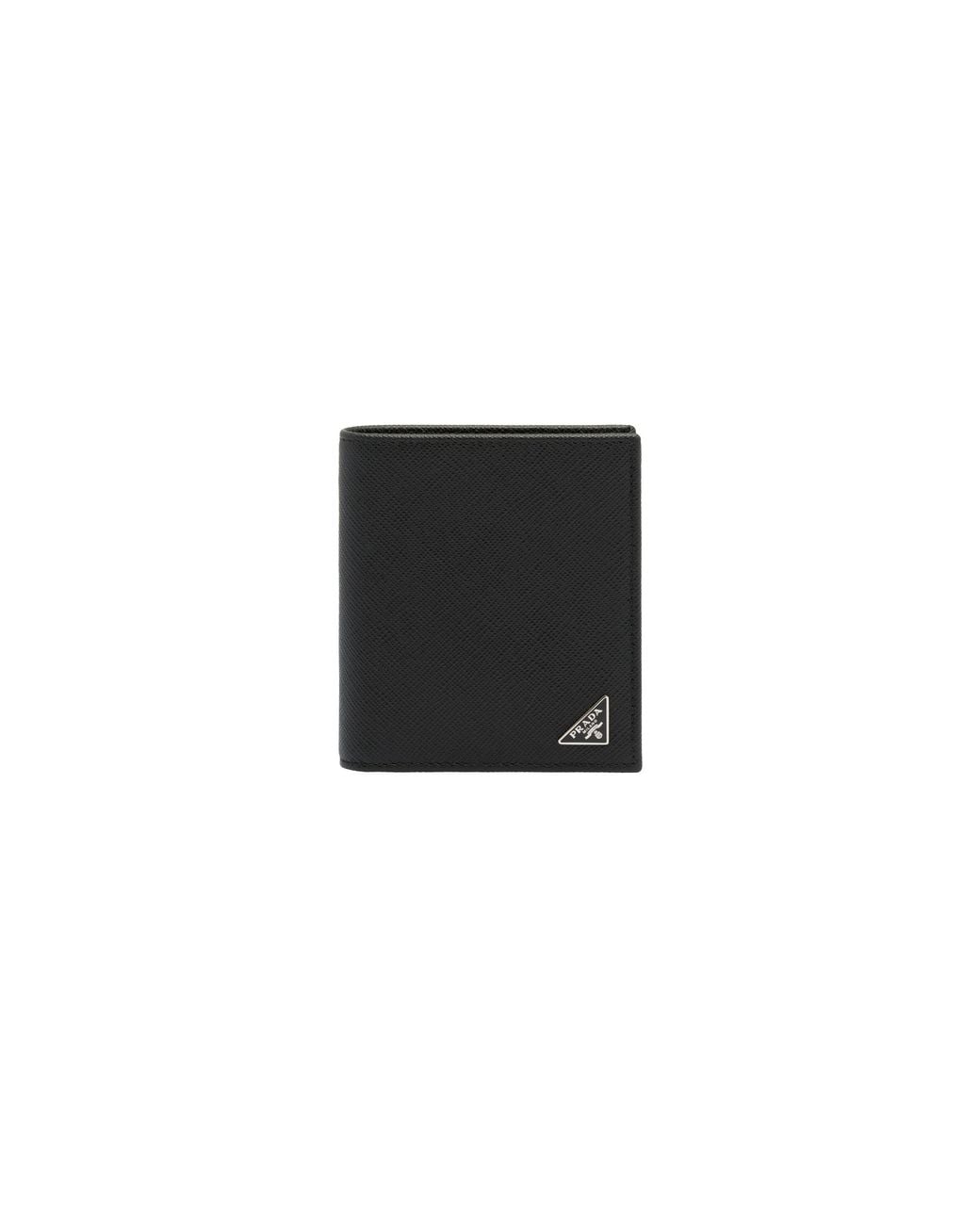 Prada White Saffiano Leather Wallet for men
