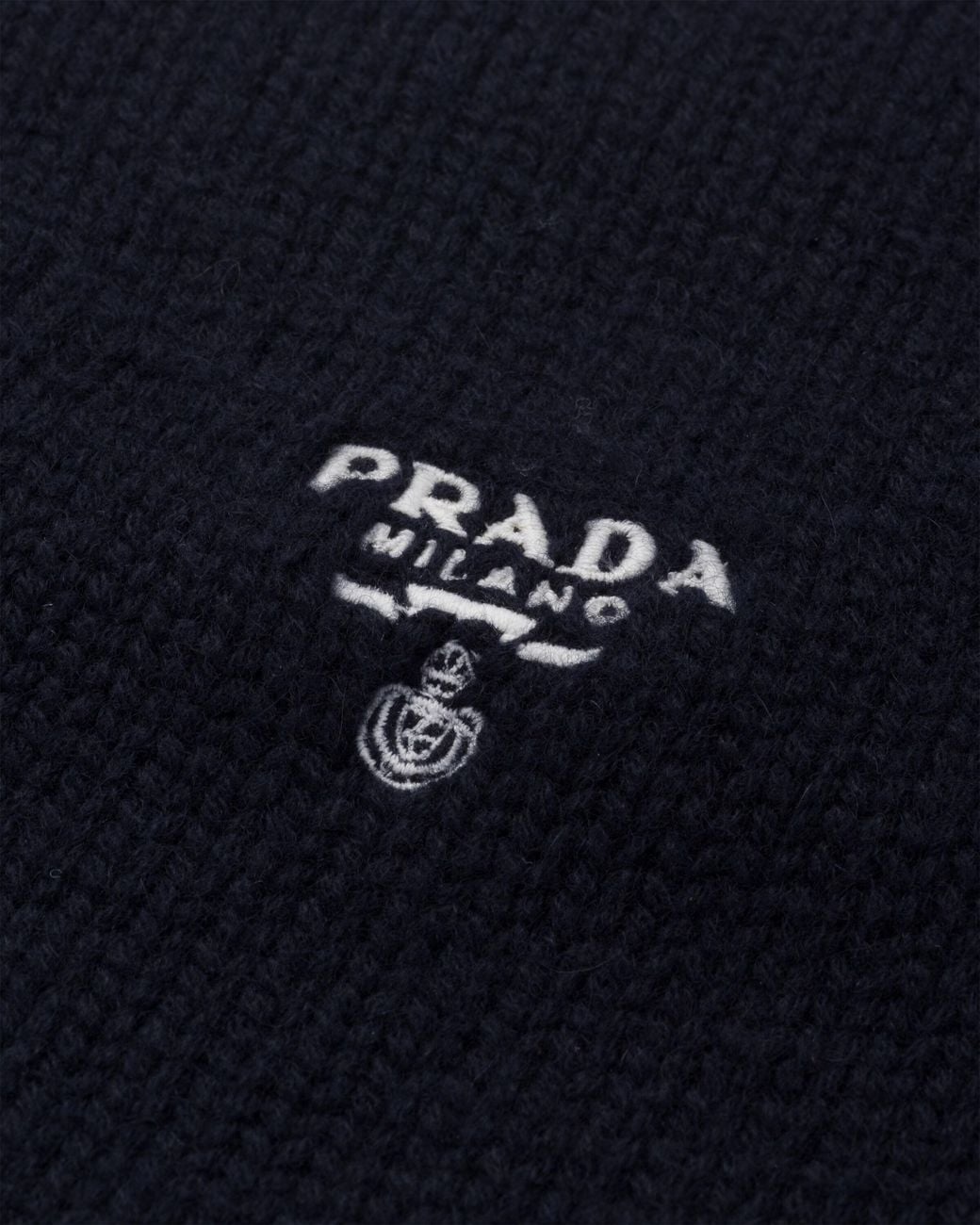 Prada Blue Cashmere Dickey for men