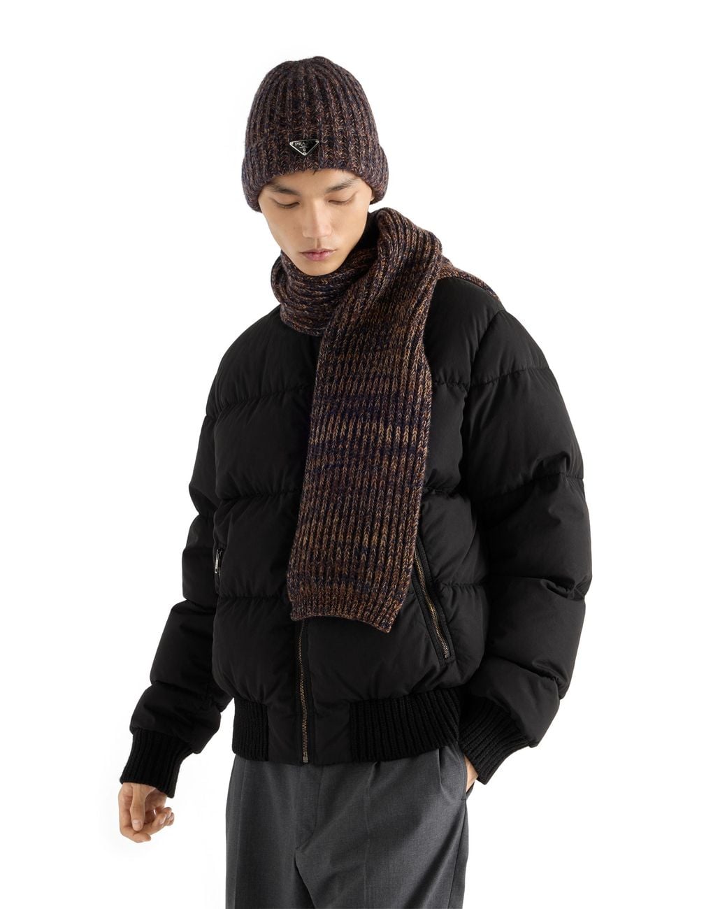 Sciarpa di Prada in Brown da Uomo