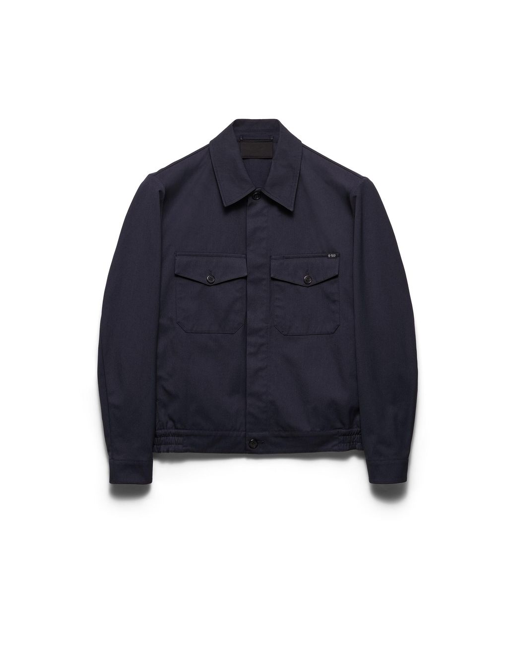 Prada Blue Technical Fabric Jacket for men