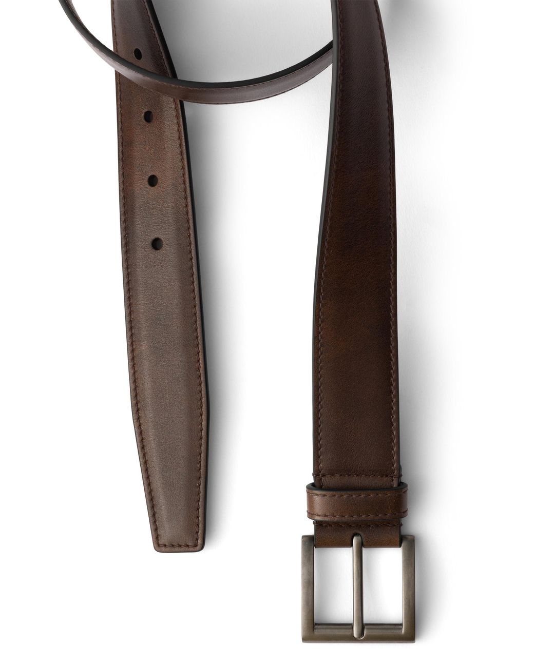 Prada Brown Leather Belt for men