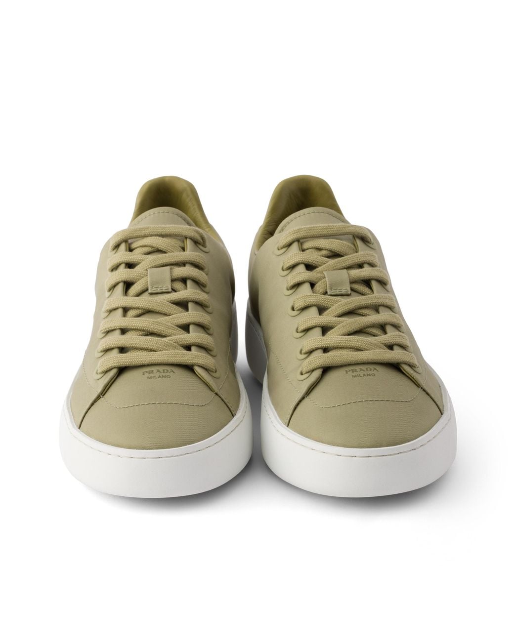 Prada Metallic Court Re-Nylon Sneakers for men