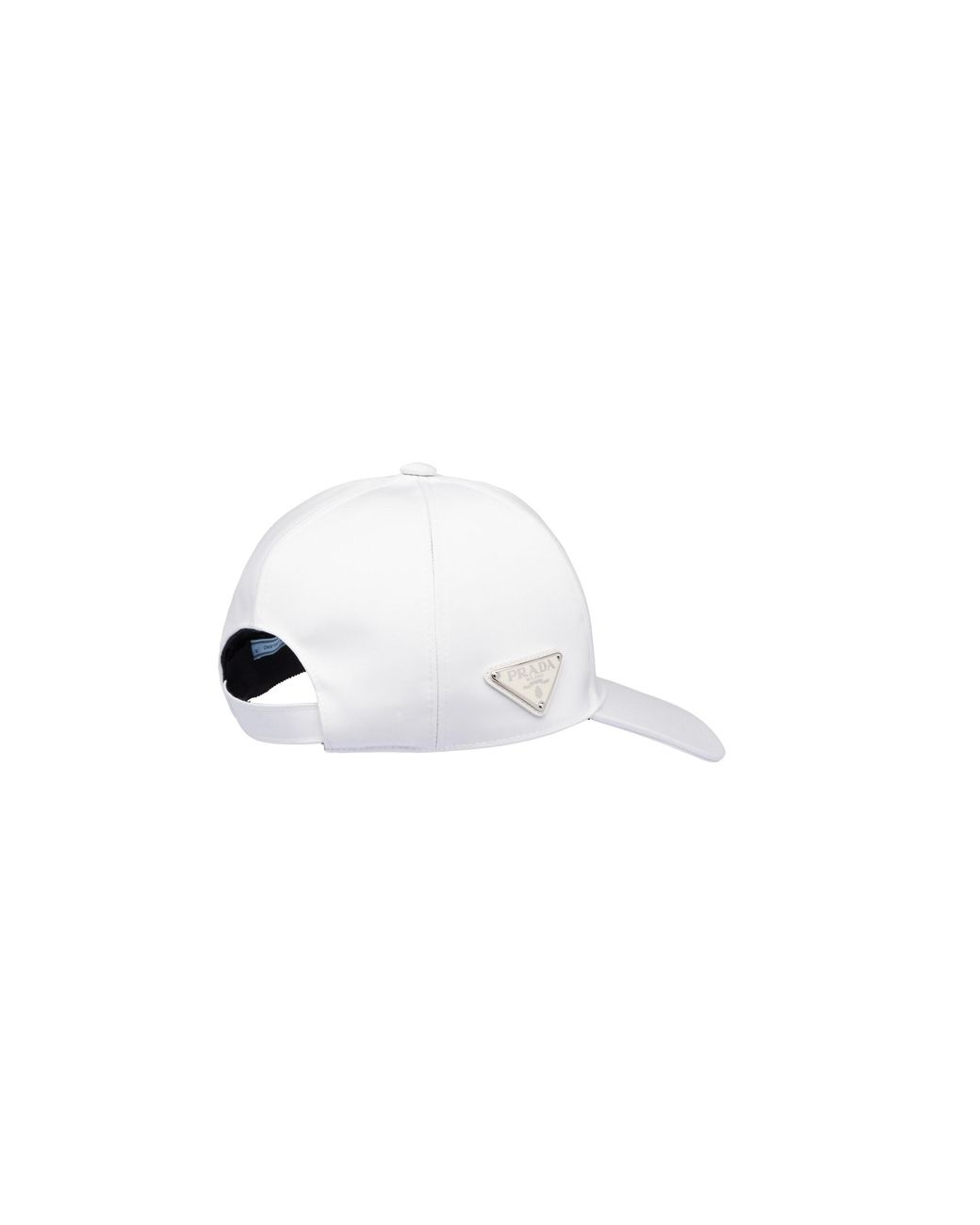 Gorra Con Logo Triangular Prada de hombre de color White