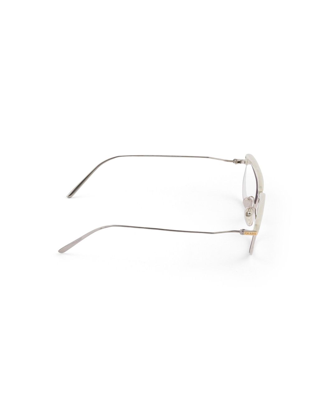 Prada White Runway Sunglasses for men