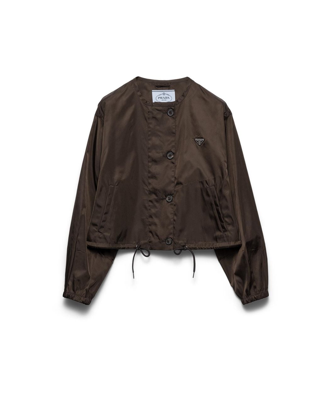 Prada Brown Re-Nylon Blouson Jacket