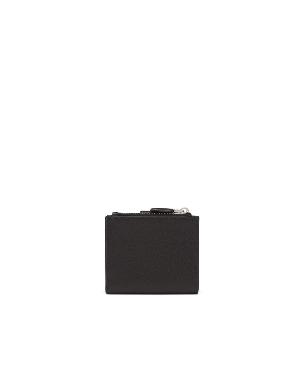 Prada White Saffiano Leather Card Holder for men