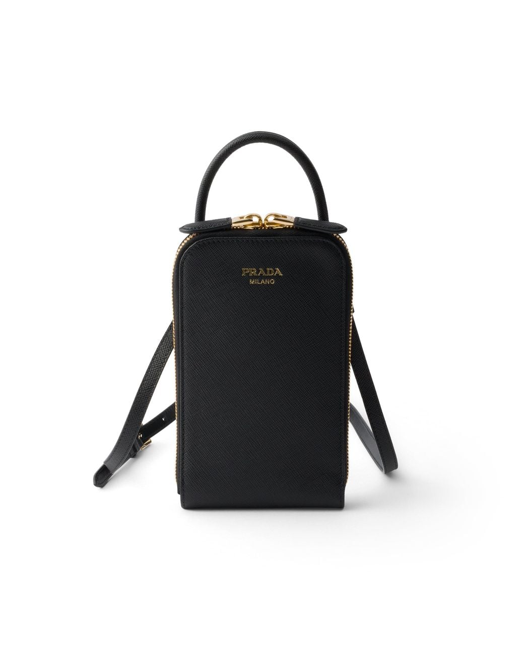 Prada Black Saffiano Leather Mini-Bag