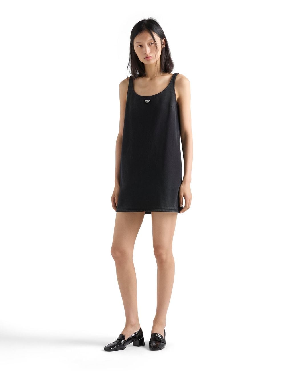 Prada Black Denim Mini-Dress