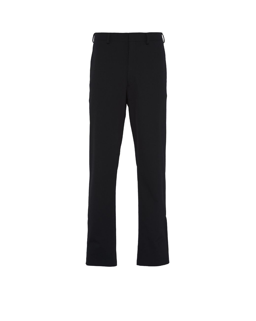 Prada Black Stretch Technical Fabric Pants