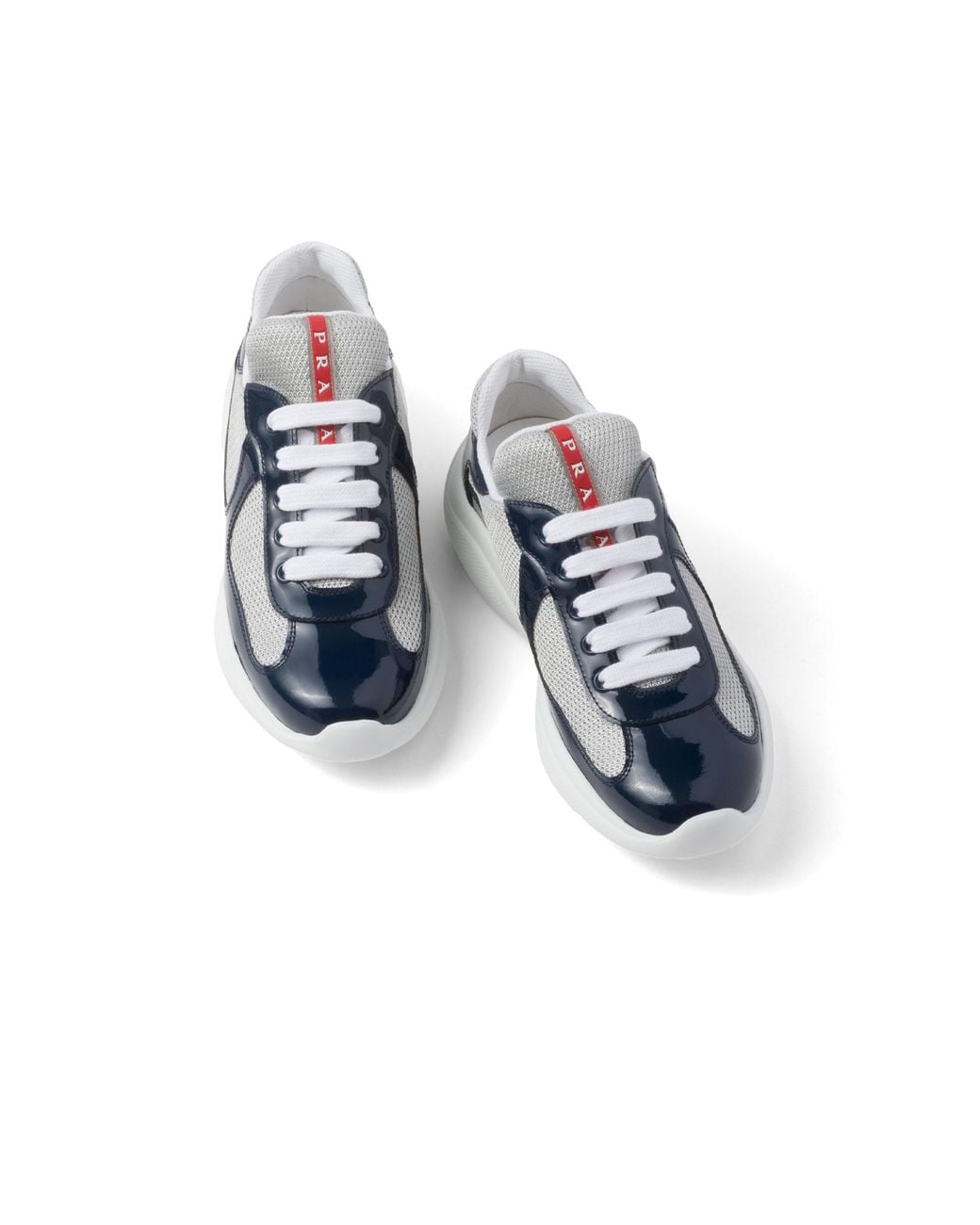 Prada Blue America's Cup Sneaker