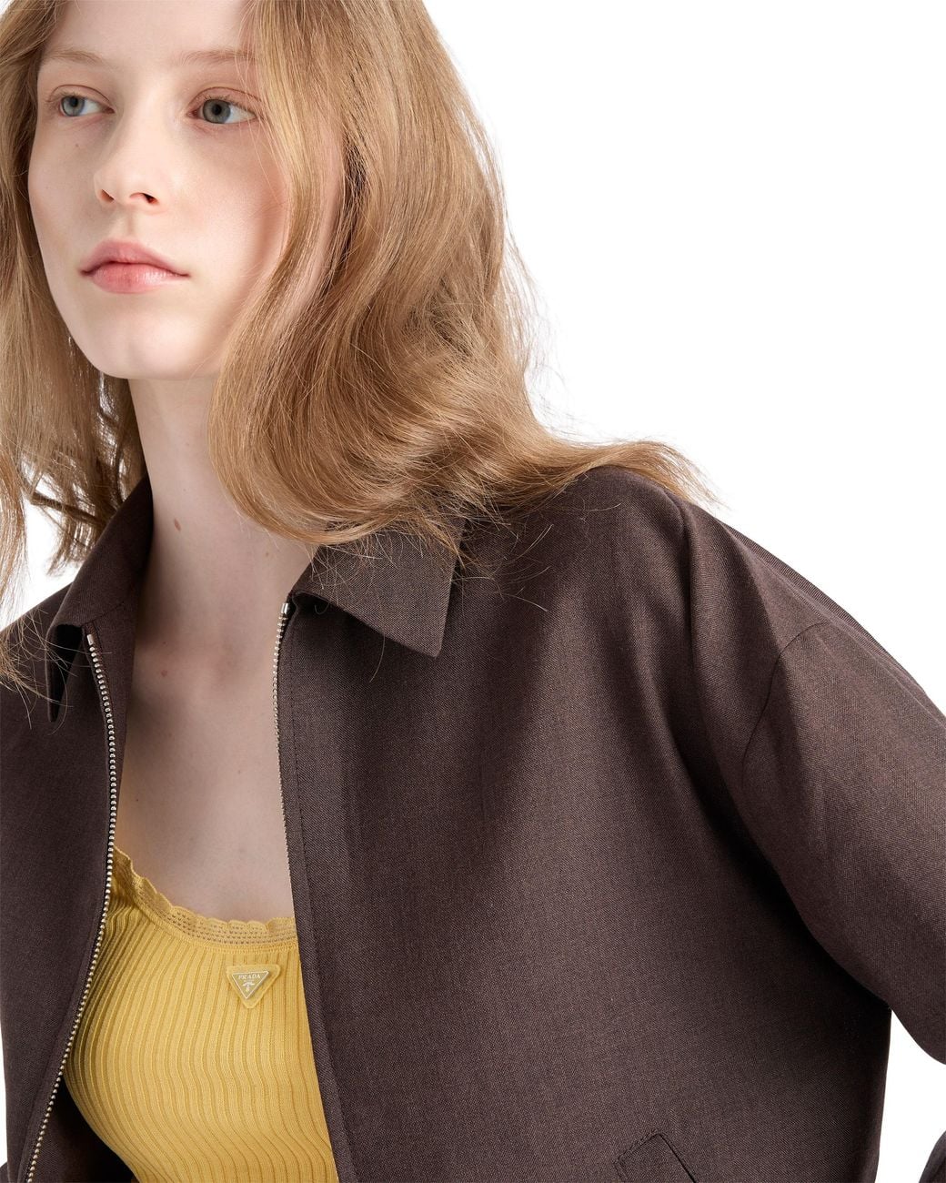 Blouson di Prada in Brown