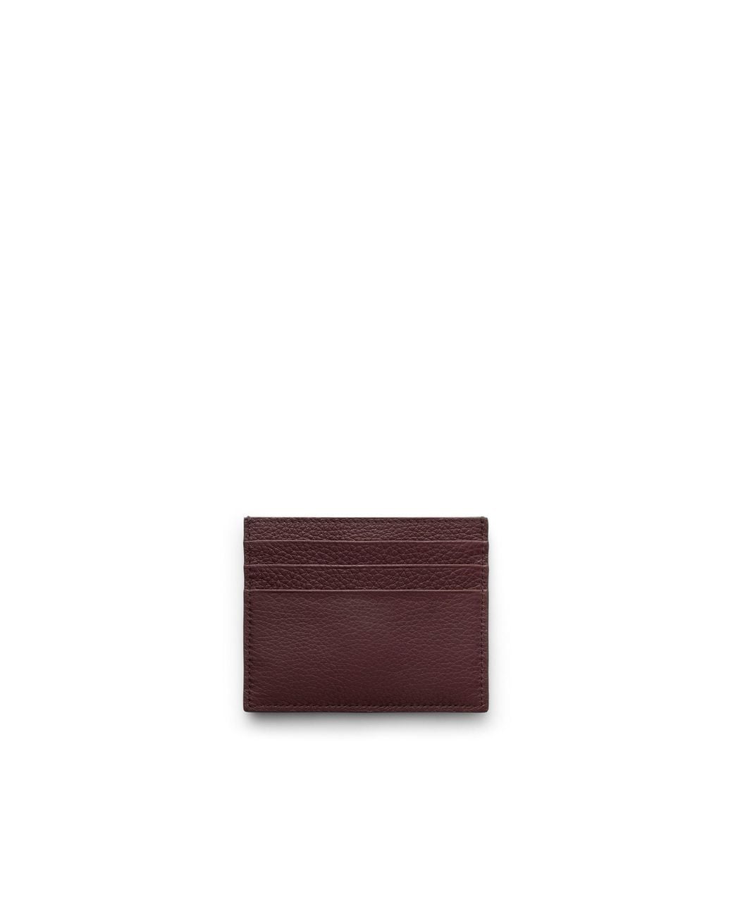 Prada Purple Leather Card Holder