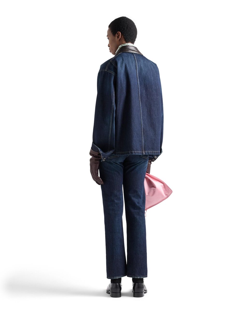 Prada Blue Denim Trucker Jacket