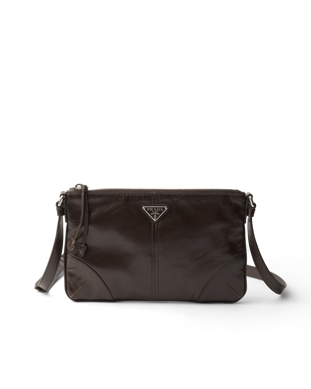 Prada Black Leather Smartphone Case for men